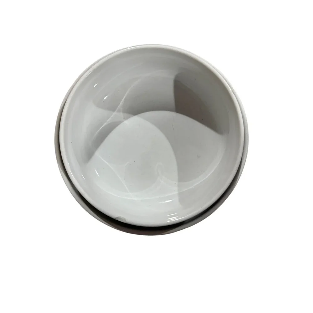 Dansk International Designs Japan White Ceramic Round Serving Bowl 7 inch‎ MCM